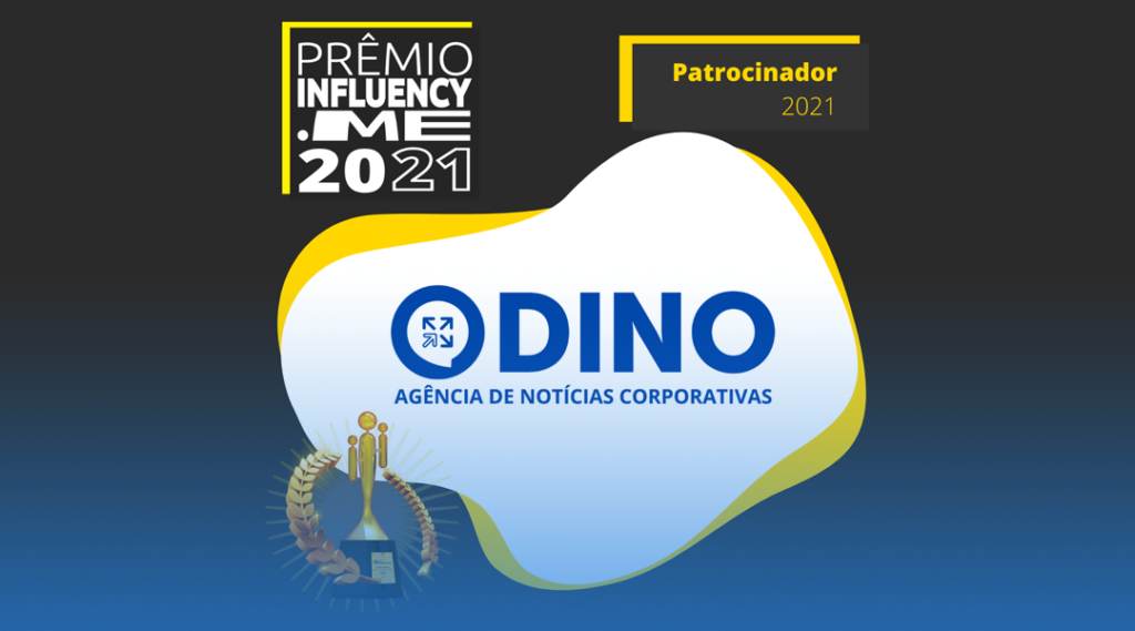 dino patrocínio prêmio influency.me